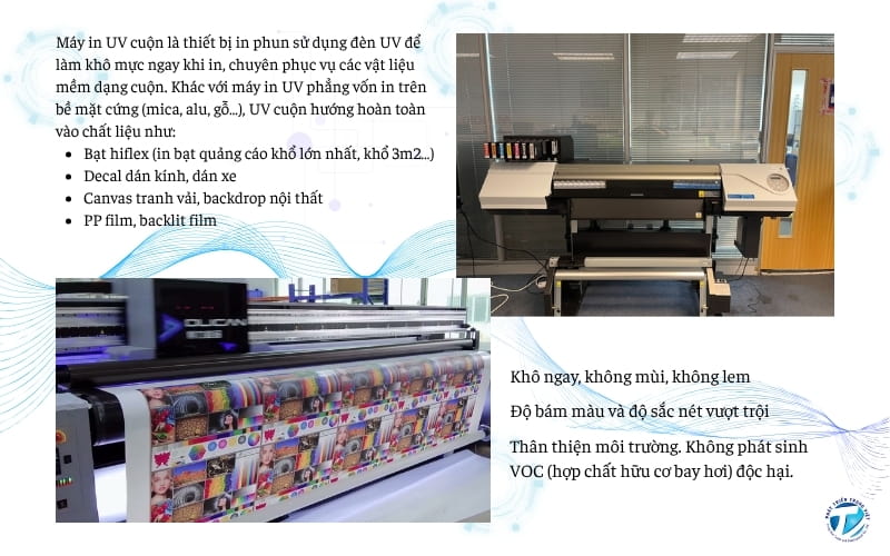 Công nghệ in UV mới phù hợp cho in bạt quảng cáo